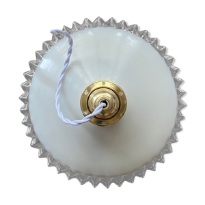 lampe suspension opaline