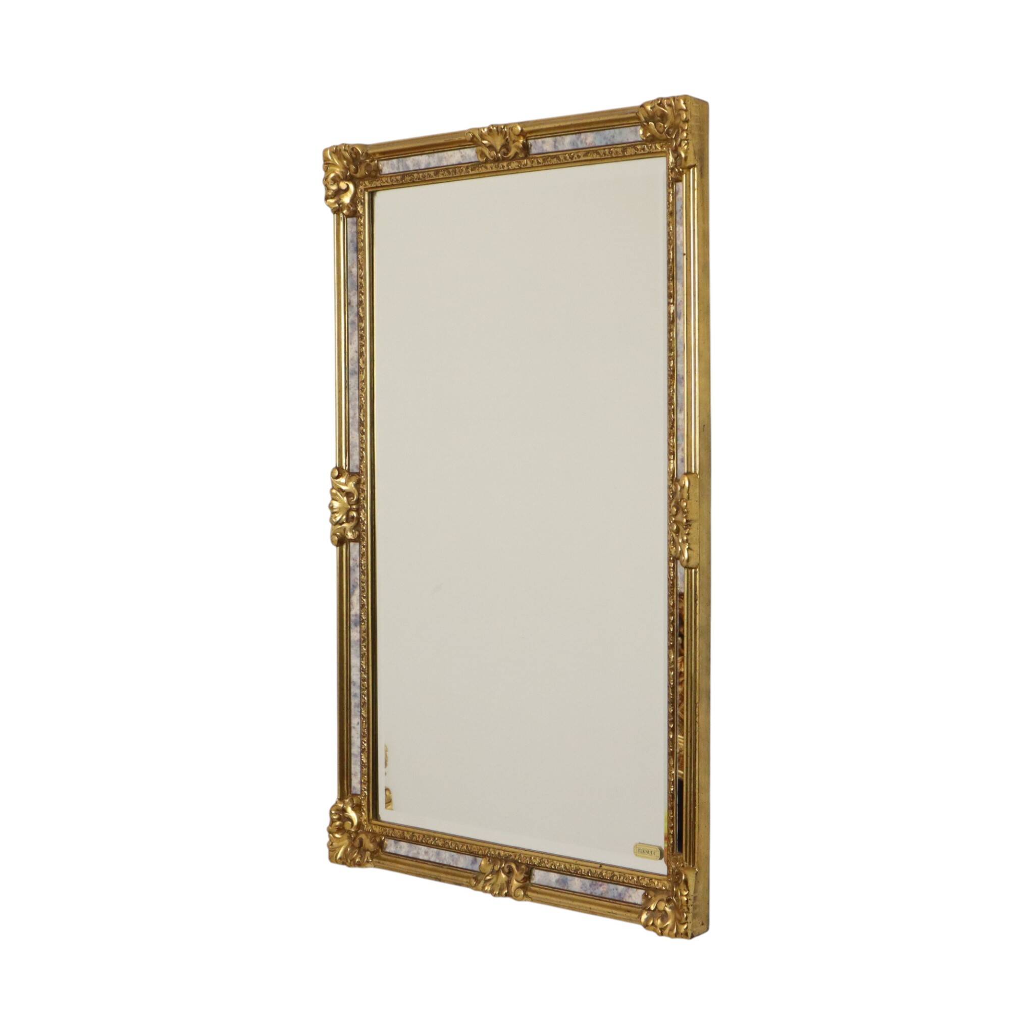 Miroir Deknudt à bords biseautés classiques, style baroque, 95 cm