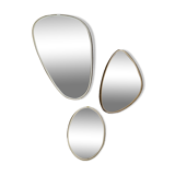 Trio of asymmetrical free-form mirrors from the 60s and 70s