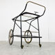 Vintage Italian serving trolley by Cesare Lacca, 1950s