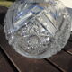 Crystal vase round ball
