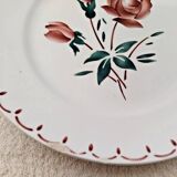 Set of 5 Vintage Badonviller Deep Plates