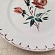 Lot de 5 Anciennes Assiettes Creuses Badonviller Vintage