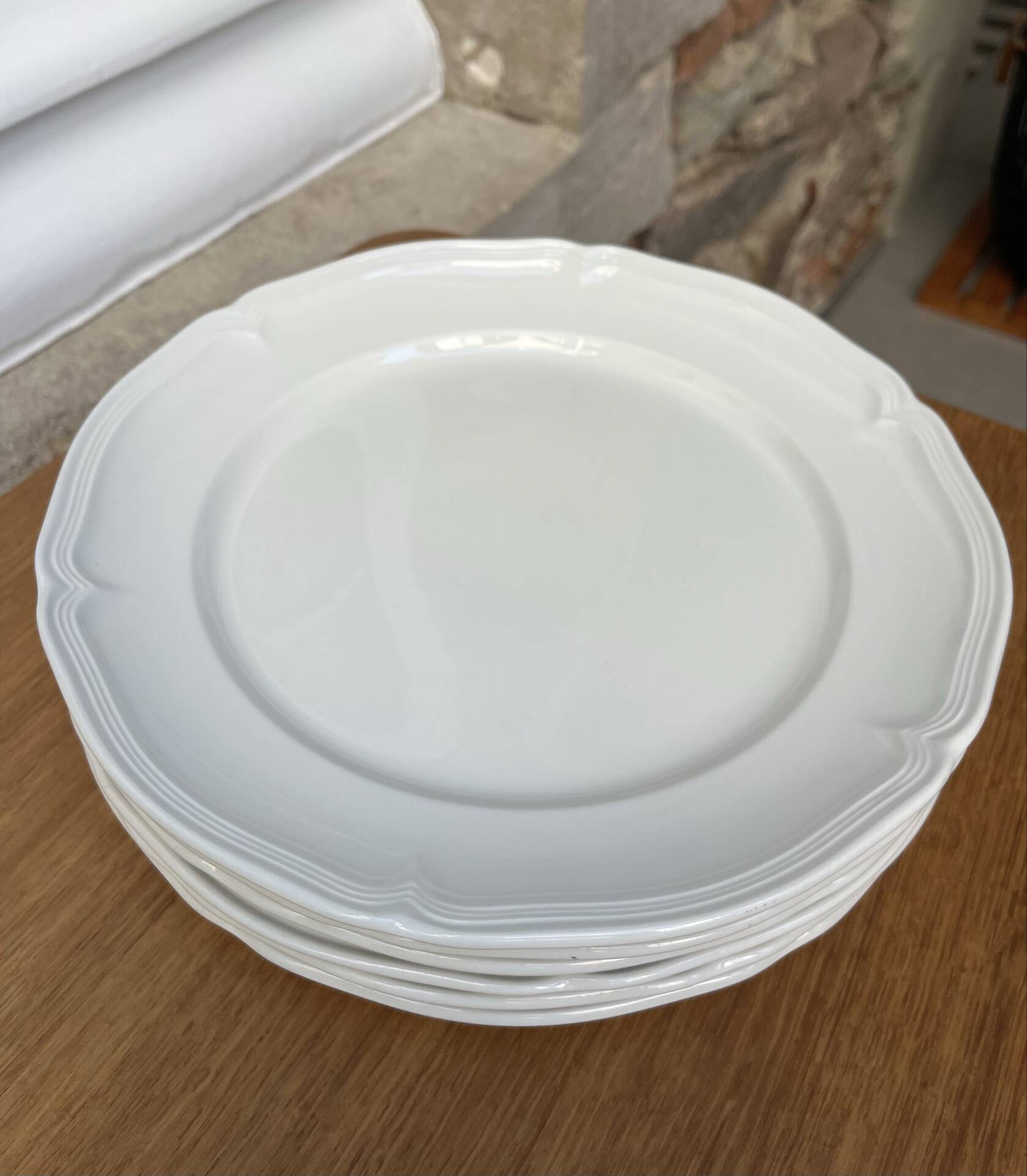 Set de 6 assiettes plates « Manoir » Villeroy et Boch