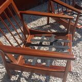 Fauteuils en teck