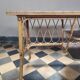Rattan desk, 1950