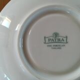 PATRA Porcelain Cups and Saucers
