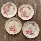 Assiette à dessert Gien x4