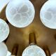 Large Vintage Brass Ceiling Light