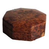 Octagonal box in Thuya