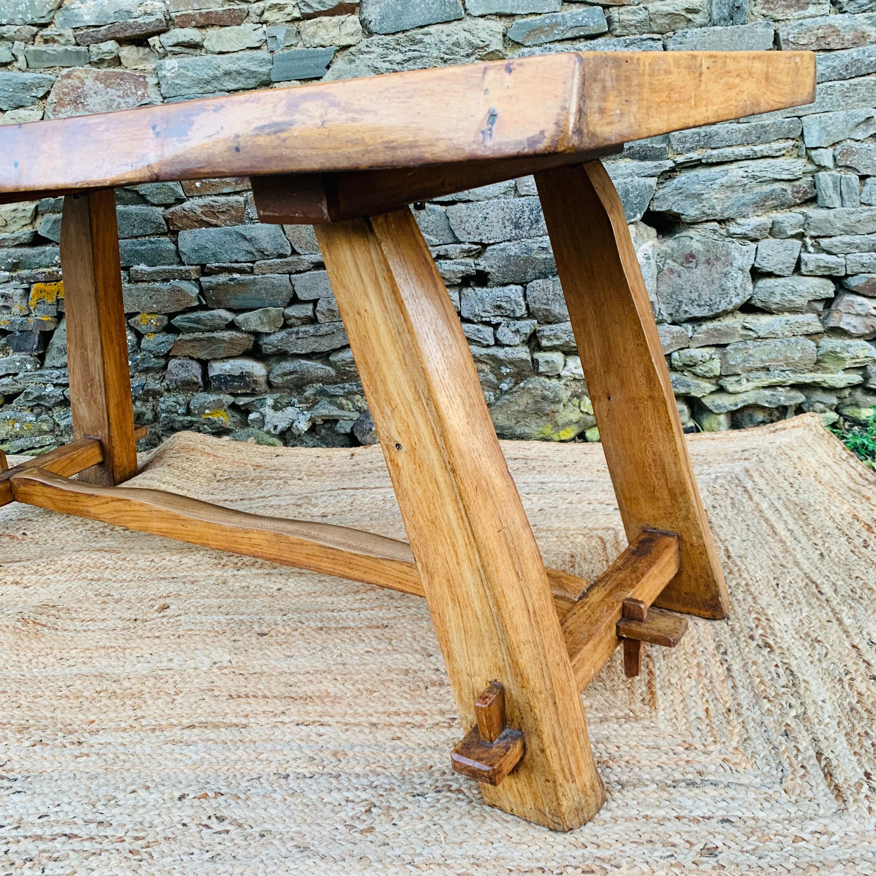 Elm table from Aranjou