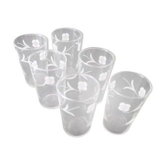 Lot de 6 verres