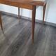 Table portefeuille vintage vitrifié