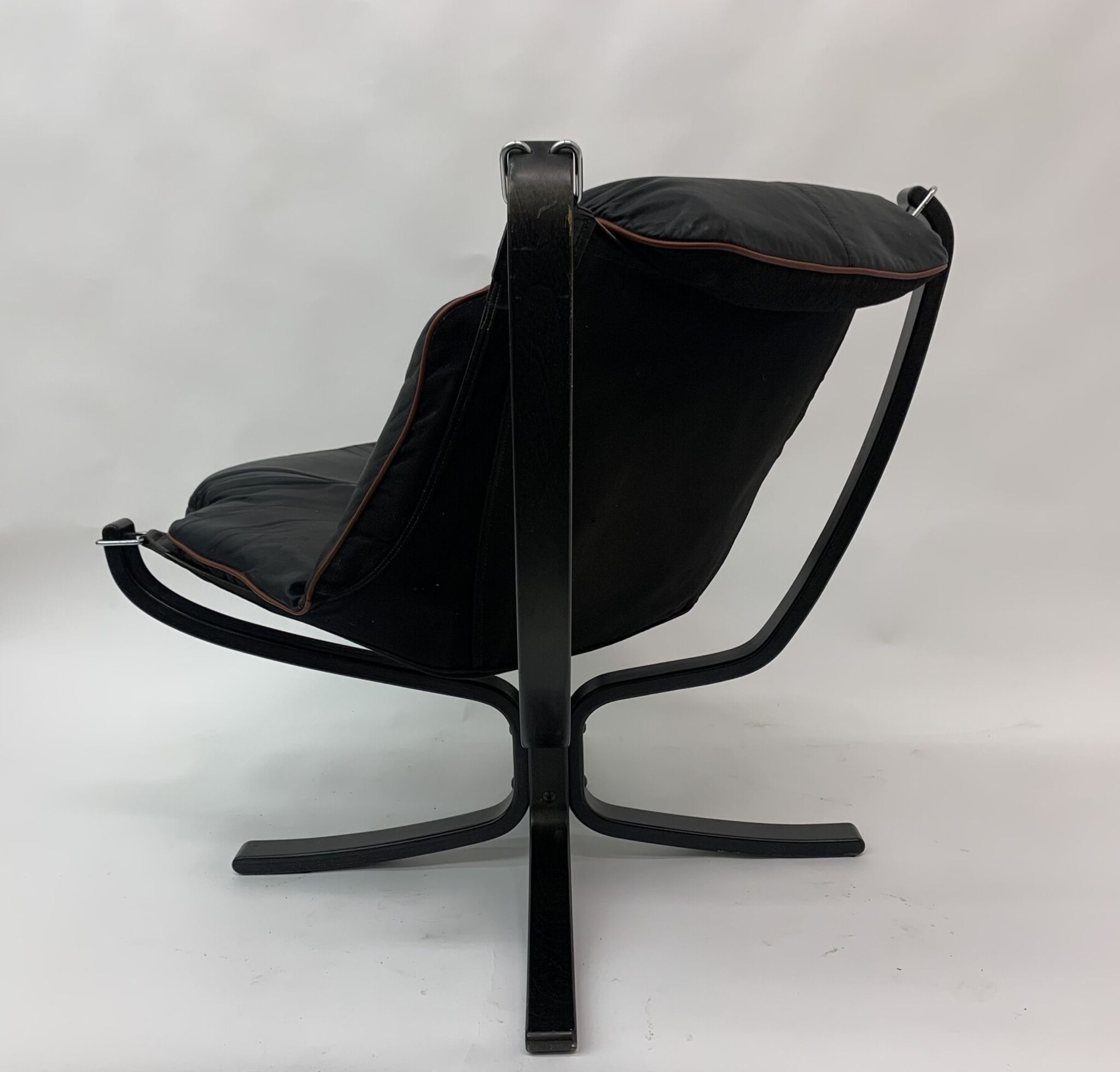 Falcon leather armchair by Sigurd Ressel for Vatne Møbler 1970s