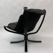Falcon leather armchair by Sigurd Ressel for Vatne Møbler 1970s