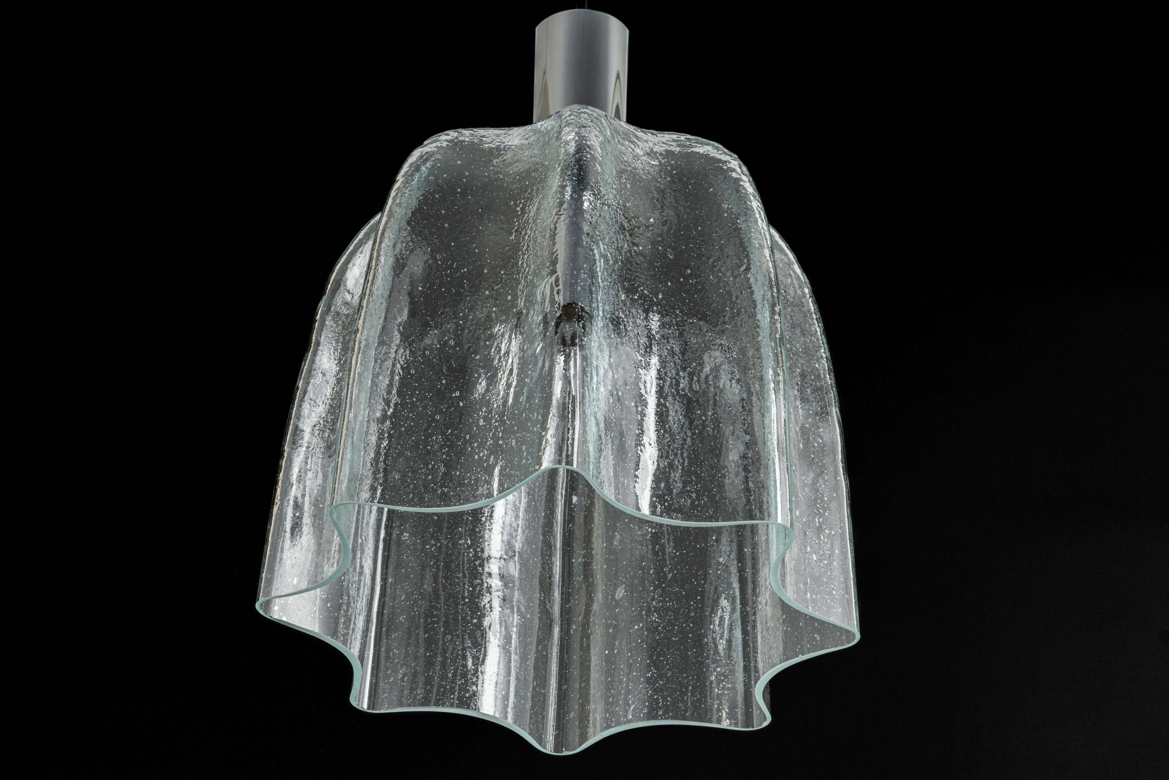 Glass Pendant by Limburg, Germany, 1970s
