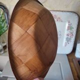 5 dishes in pressed laminated wood