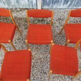 Chaises vintage style scandinave