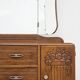 Wooden dressing table, Art Deco from the 1940s.