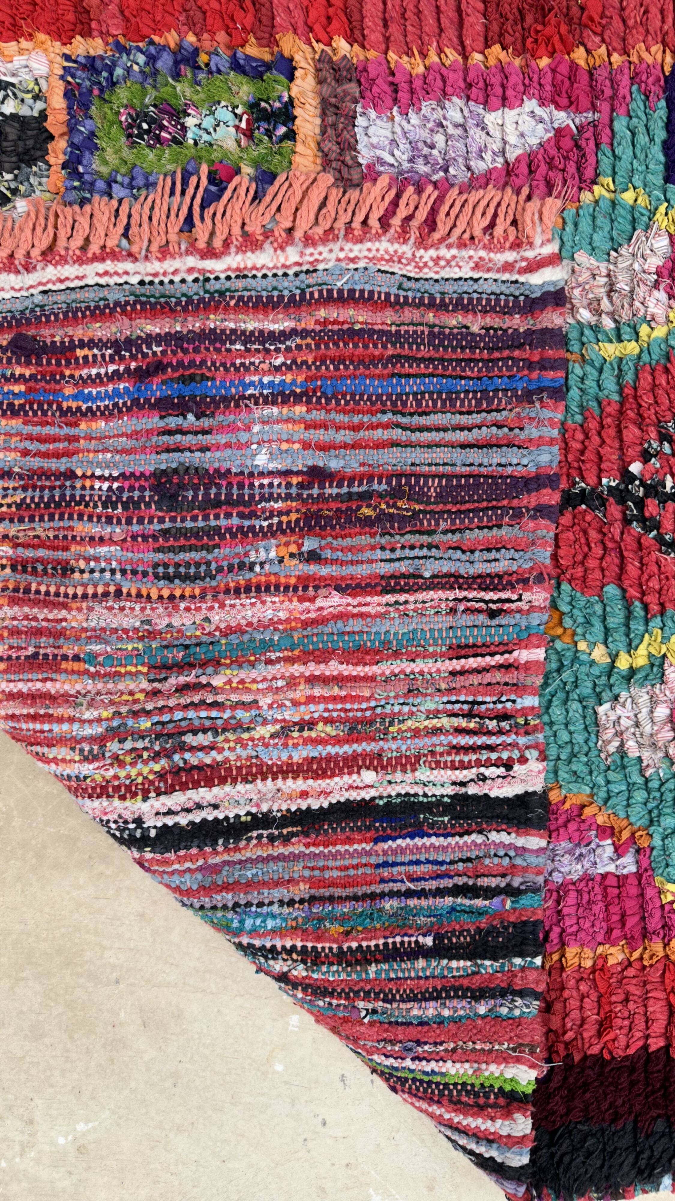 Tapis Boucherouite 94 x 177 cm