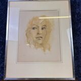 Leonor FINI : Épreuve d'artiste lithographiée signée / circa 1975