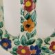 Floral ceramic candlestick, Cerart Monaco, Vintage