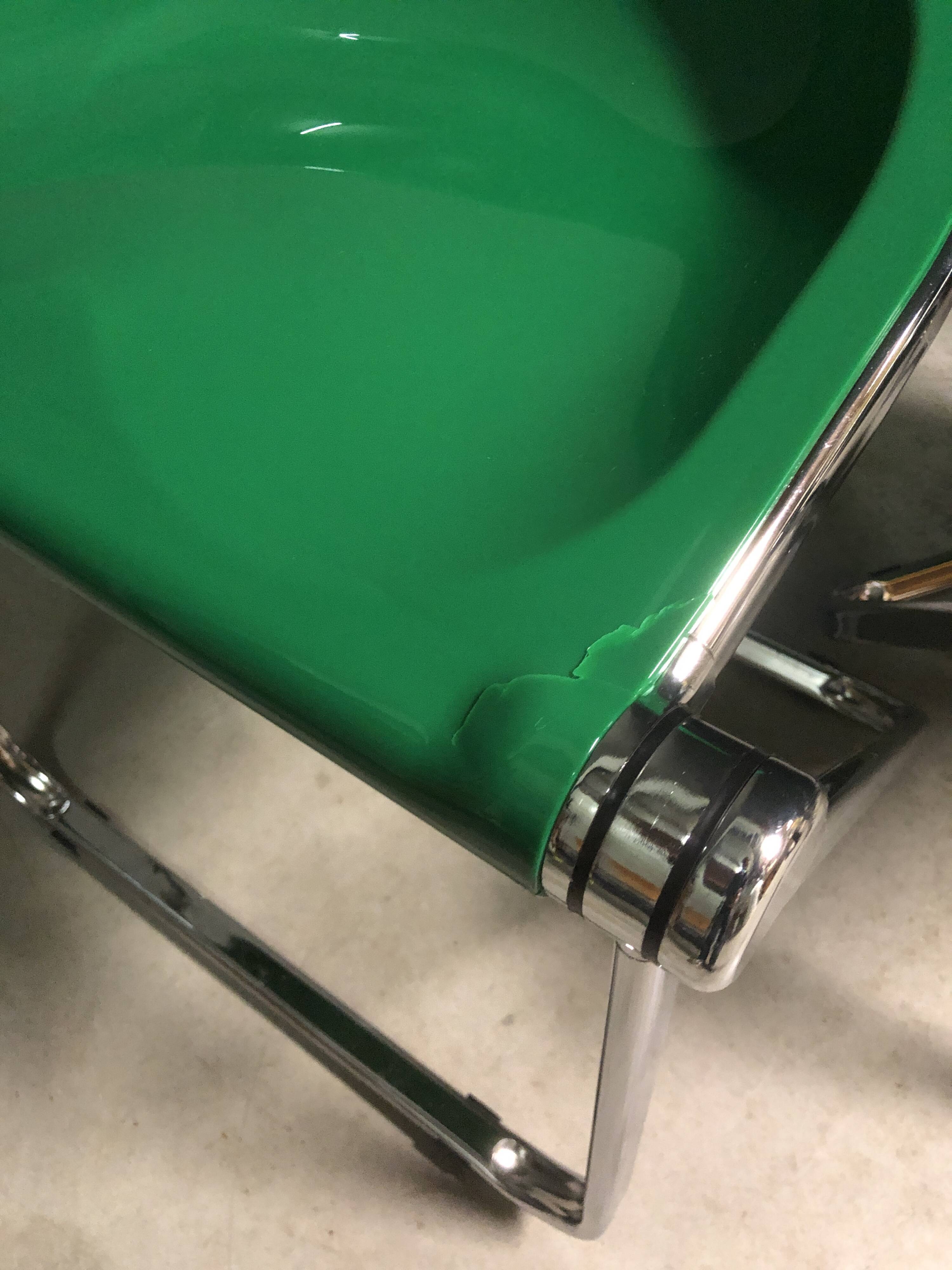 Pair of folding stools.