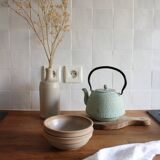 Set of two stoneware bowls