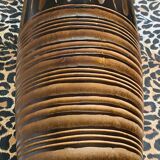 Vase en bois