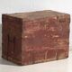 Antique Chinese chest painted in pine wood – China, circa 1920