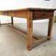 Table de ferme en chêne 260cm