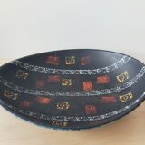 Flat empty pocket oval West Germany