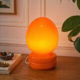 Orange mushroom lamp 70s