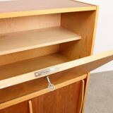 Mid-Century Modern Scandinavian Wooden Bar Cabinet, 1950s