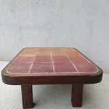Ceramic coffee table Vallauris Barrois