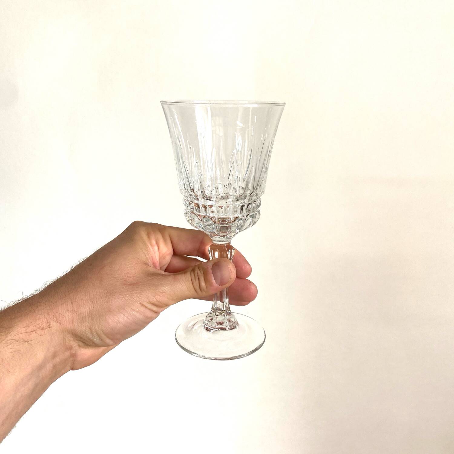 Water glasses - vintage - Luminarc - "Emperor" model - Very good condition