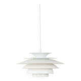 Lampe à suspension vintage danoise Vérone par Kurt Wiborg, Jeka, 1980