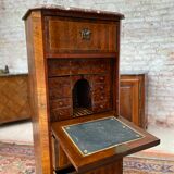 Lady's secretary in marquetry stamped