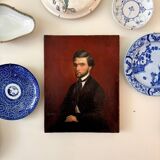 Oil portrait on canvas, 1842