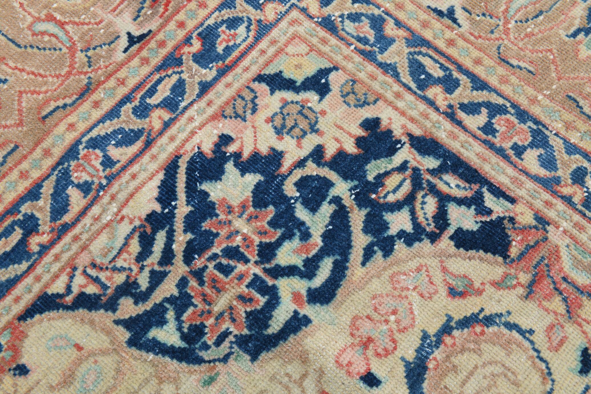 Classic Red & Blue Oversize Vintage Rug, 310x404Cm