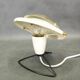 Zukov Czech Space Age Table Lamp, Brass and White Metal, 1970s