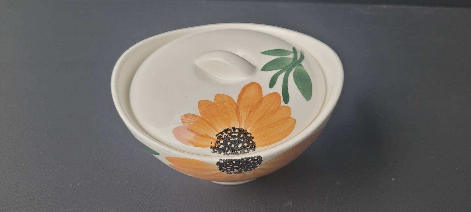 Gien sugar bowl 70's