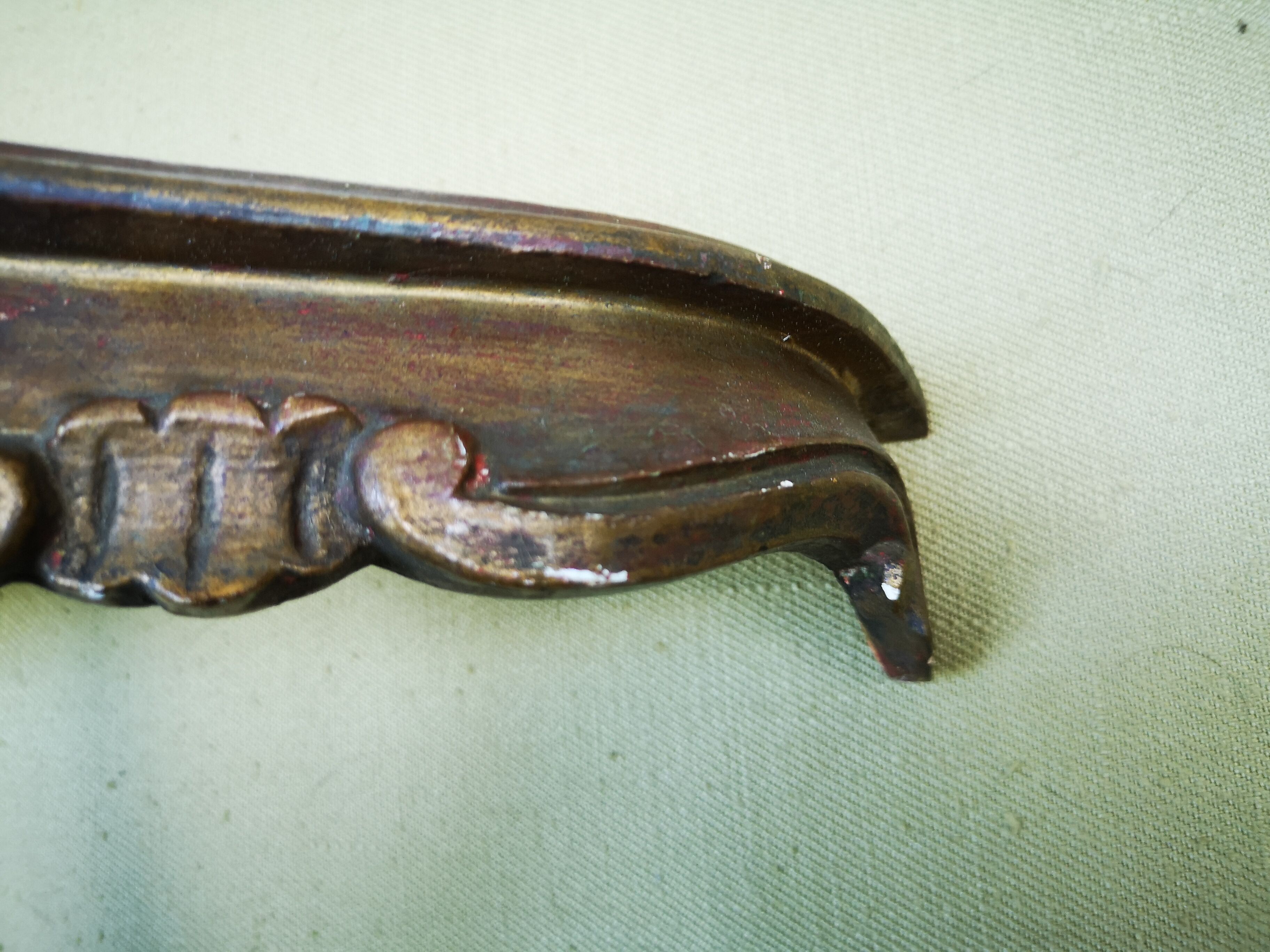 Small wooden console