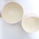 pair of salad bowls, French earthenware, bistro
