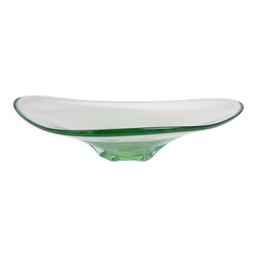 Bol en verre par Zelezno Borske Sklo, années 1960