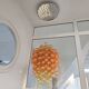 Vintage 1970s pendant light in the style of Verner Panton