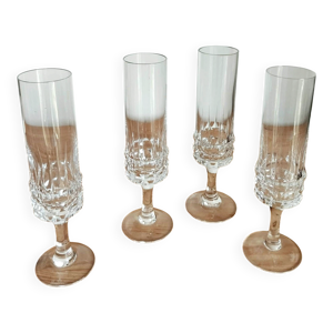 4 flûtes à champagne - rosenthal