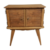 Scandinavian vintage bedside compass feet