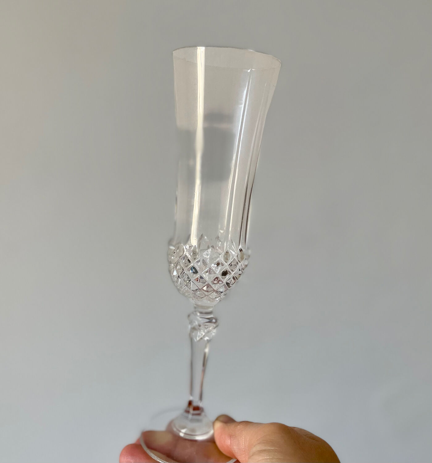 Crystal glass from France 50s/70s