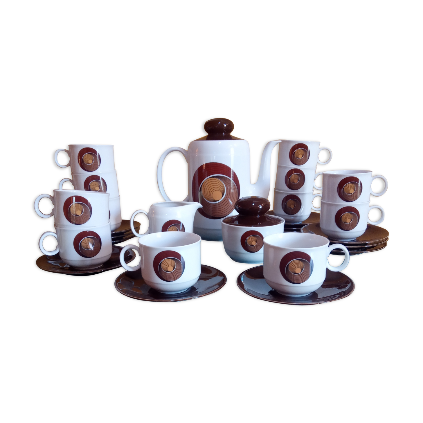 Service à café vintage Bavaria 1970